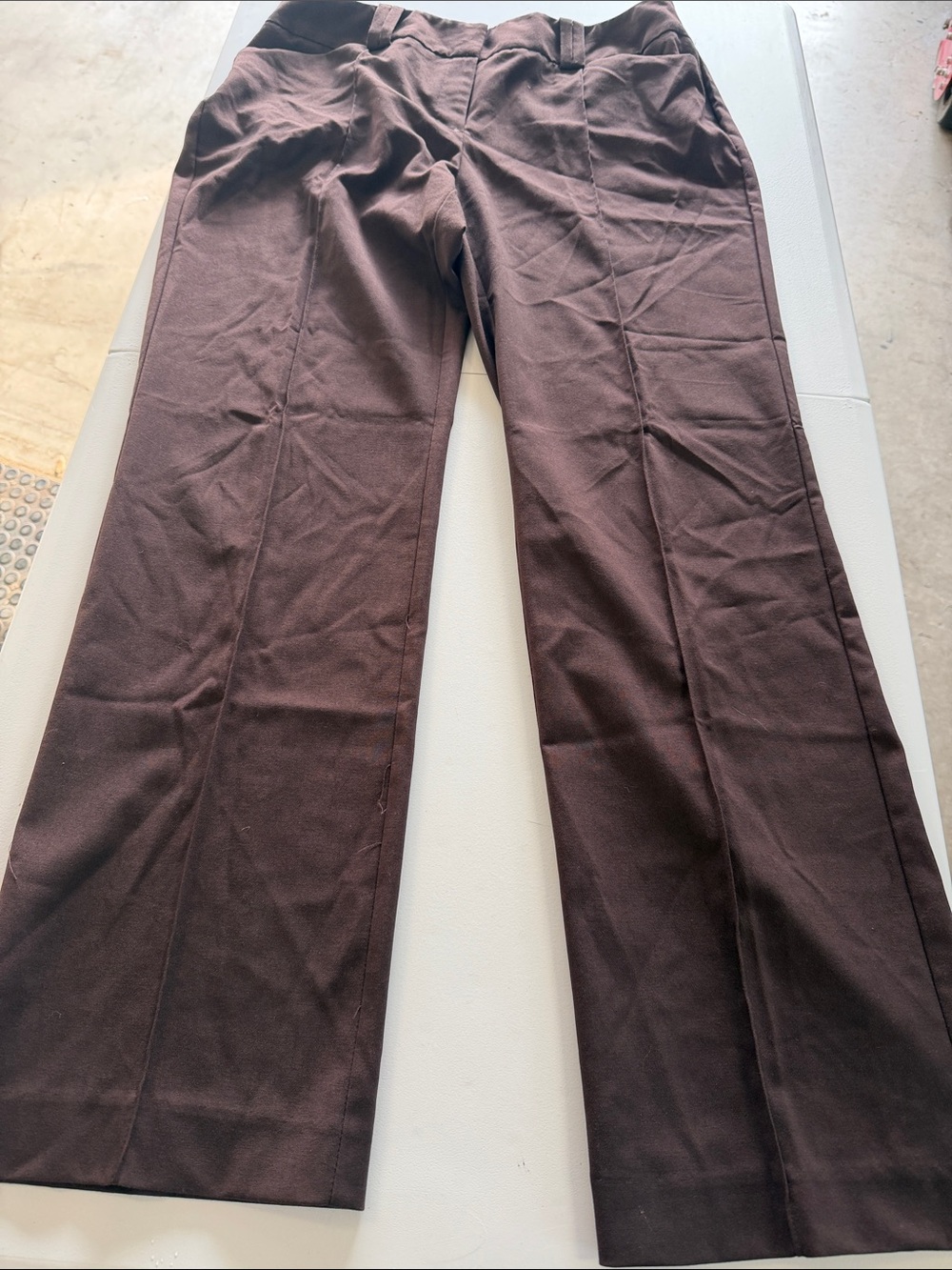 Woman’s Nine & Co. Brown Dress Pants, Size 14